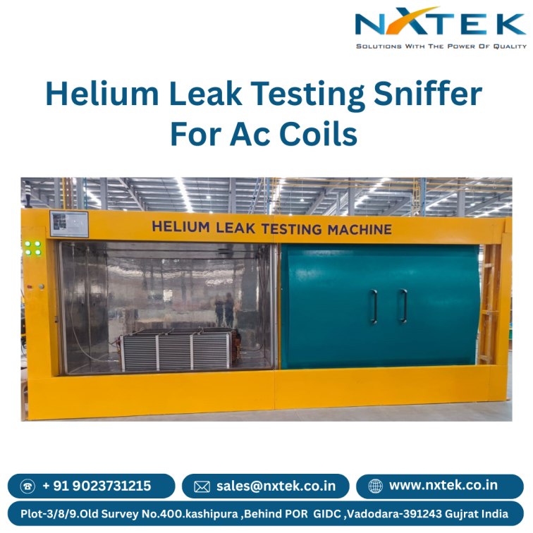 Helium leak Testing Sniffer For AC Coils | Nxtek